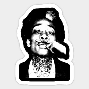 wiz khalifa vintage Sticker